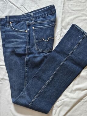 7 For All Mankind Kimmie Boot Cut B(air) Dark Blue Jeans